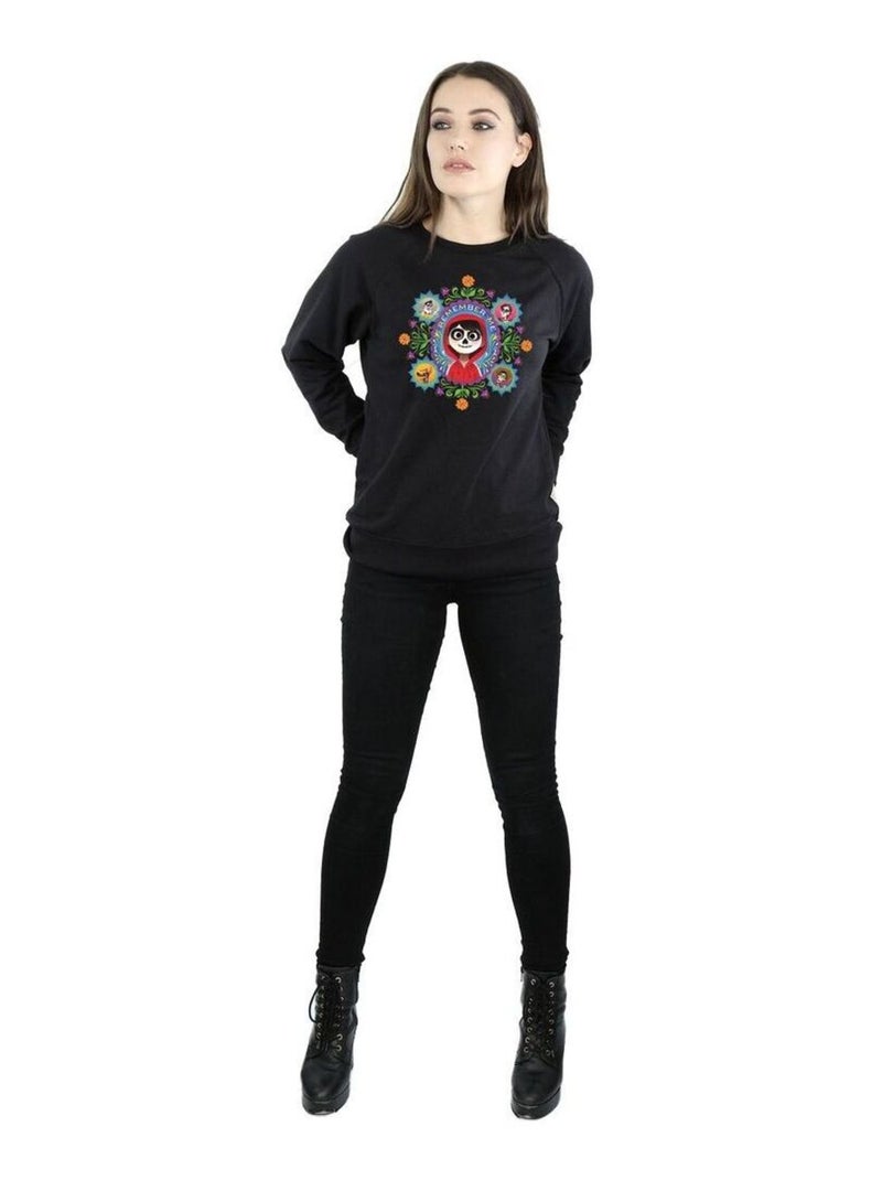 Disney - Sweat COCO REMEMBER ME Noir - Kiabi