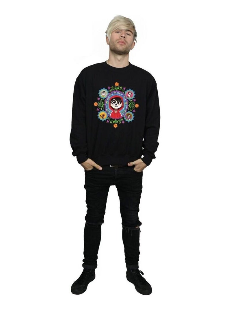 Disney - Sweat COCO REMEMBER ME Noir - Kiabi