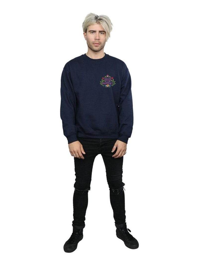 Disney - Sweat COCO SEIZE YOUR MOMENT Bleu marine - Kiabi