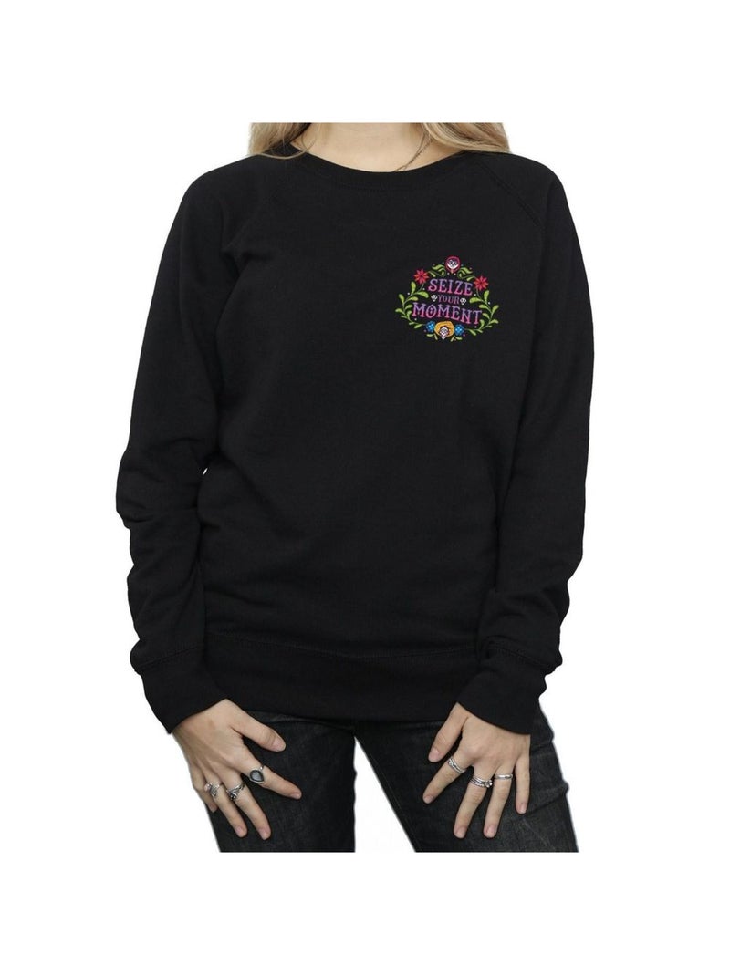 Disney - Sweat COCO SEIZE YOUR MOMENT Noir - Kiabi