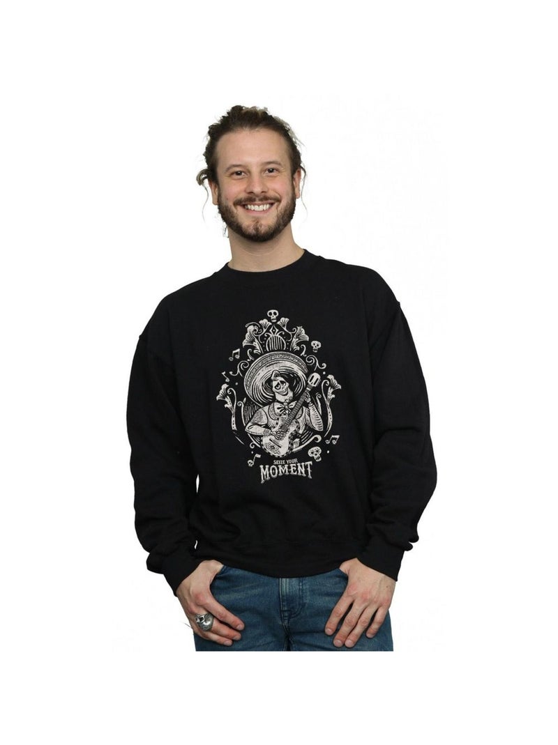 Disney - Sweat COCO SEIZE YOUR MOMENT Noir - Kiabi