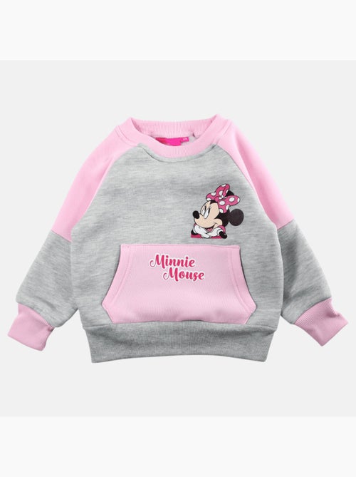 Disney - sweat col rond imprimé, manches longues, poche kangourou et finitions bord-côte - Kiabi Disney - sweat col rond imprimé, manches longues, poche kangourou et finitions bord-côte - Kiabi