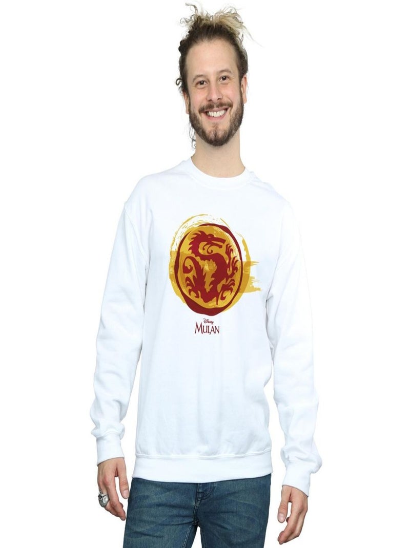 Disney - Sweat COURAGE Blanc - Kiabi