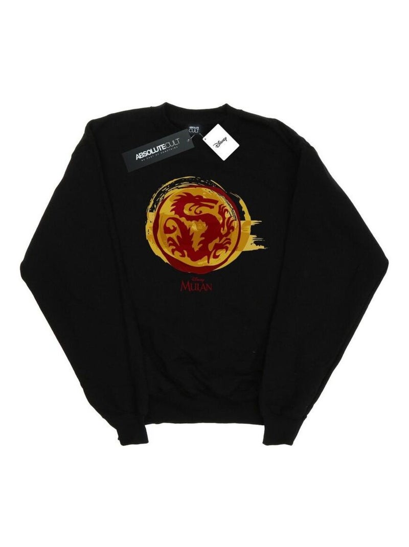 Disney - Sweat COURAGE Noir - Kiabi