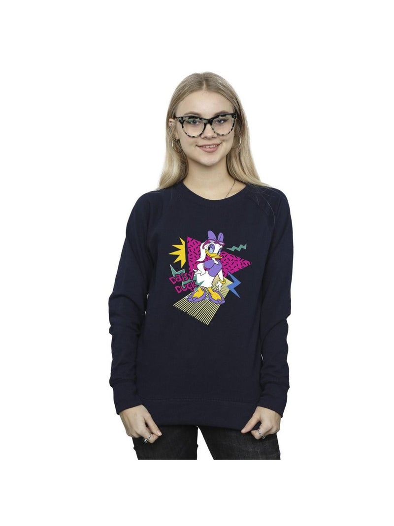 Disney - Sweat DAISY DUCK COOL Bleu marine - Kiabi
