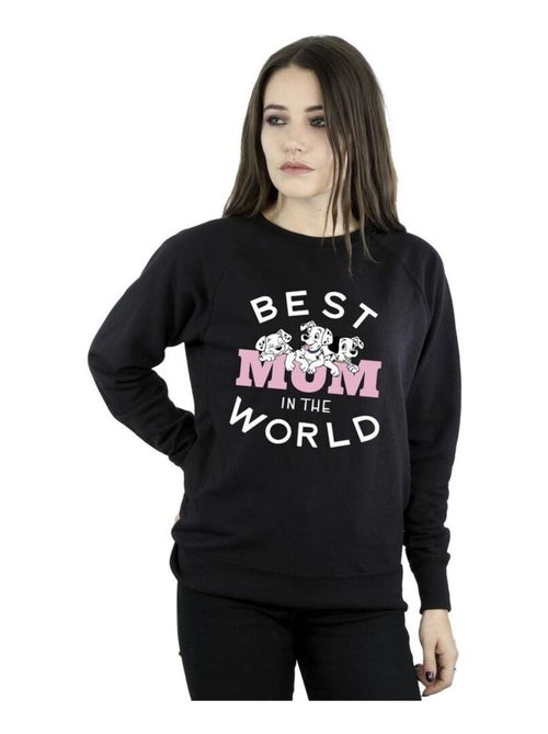 Disney - Sweat DALMATIANS BEST MUM IN THE WORLD - Kiabi