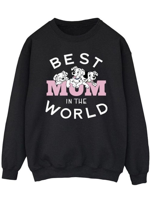 Disney - Sweat DALMATIANS BEST MUM IN THE WORLD - Kiabi Disney - Sweat DALMATIANS BEST MUM IN THE WORLD - Kiabi