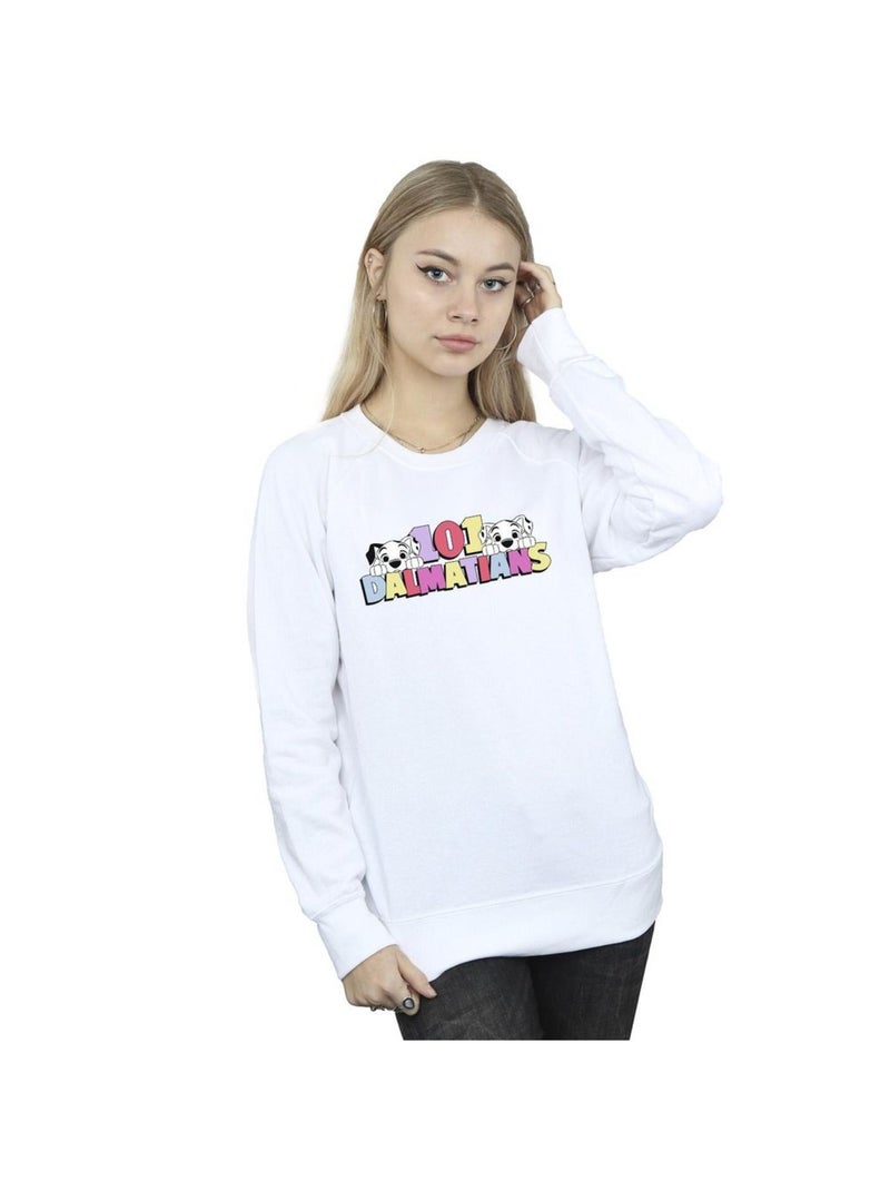 Disney - Sweat DALMATIANS Blanc - Kiabi