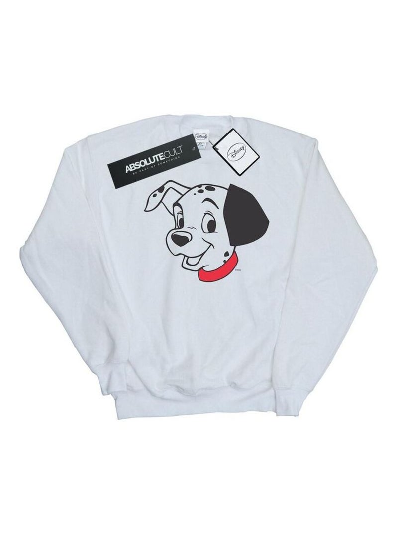 Disney - Sweat DALMATIANS Blanc - Kiabi