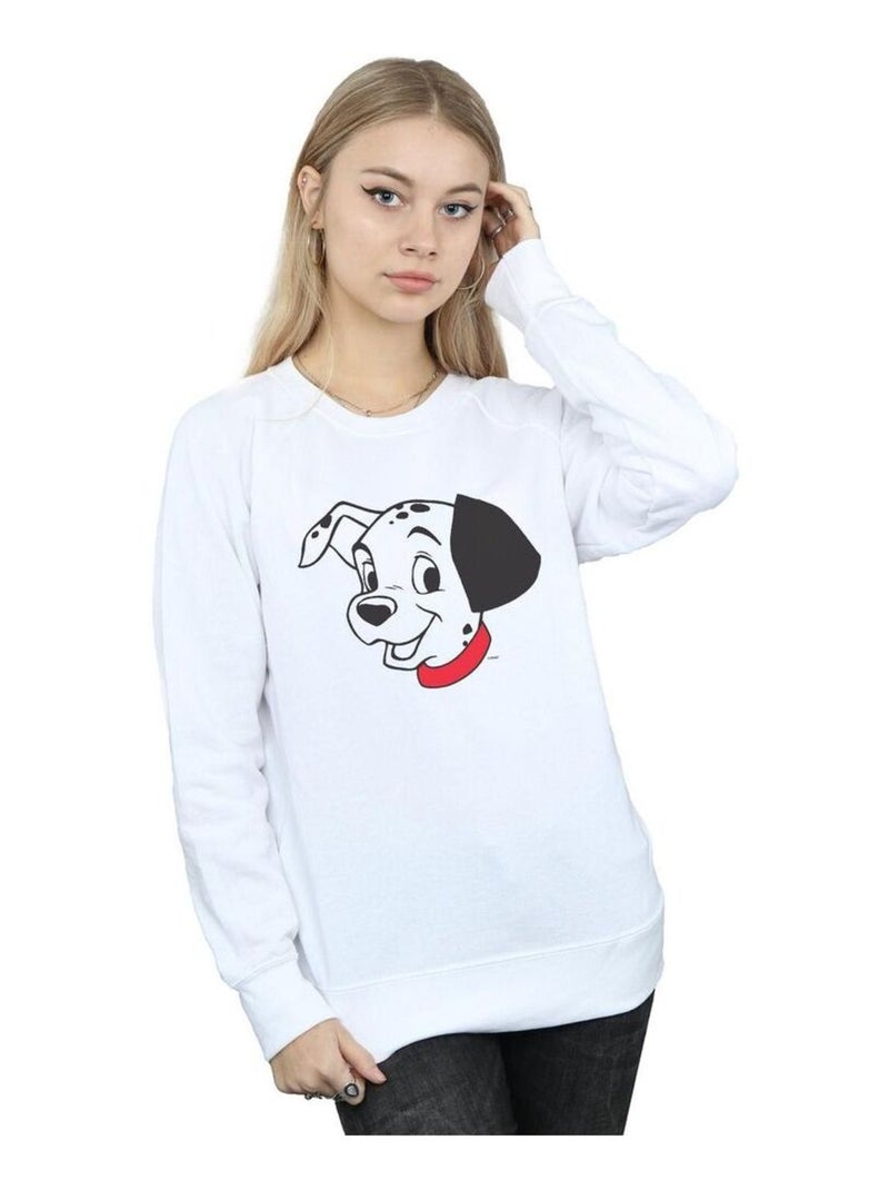 Disney - Sweat DALMATIANS Blanc - Kiabi