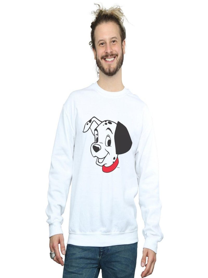Disney - Sweat DALMATIANS Blanc - Kiabi