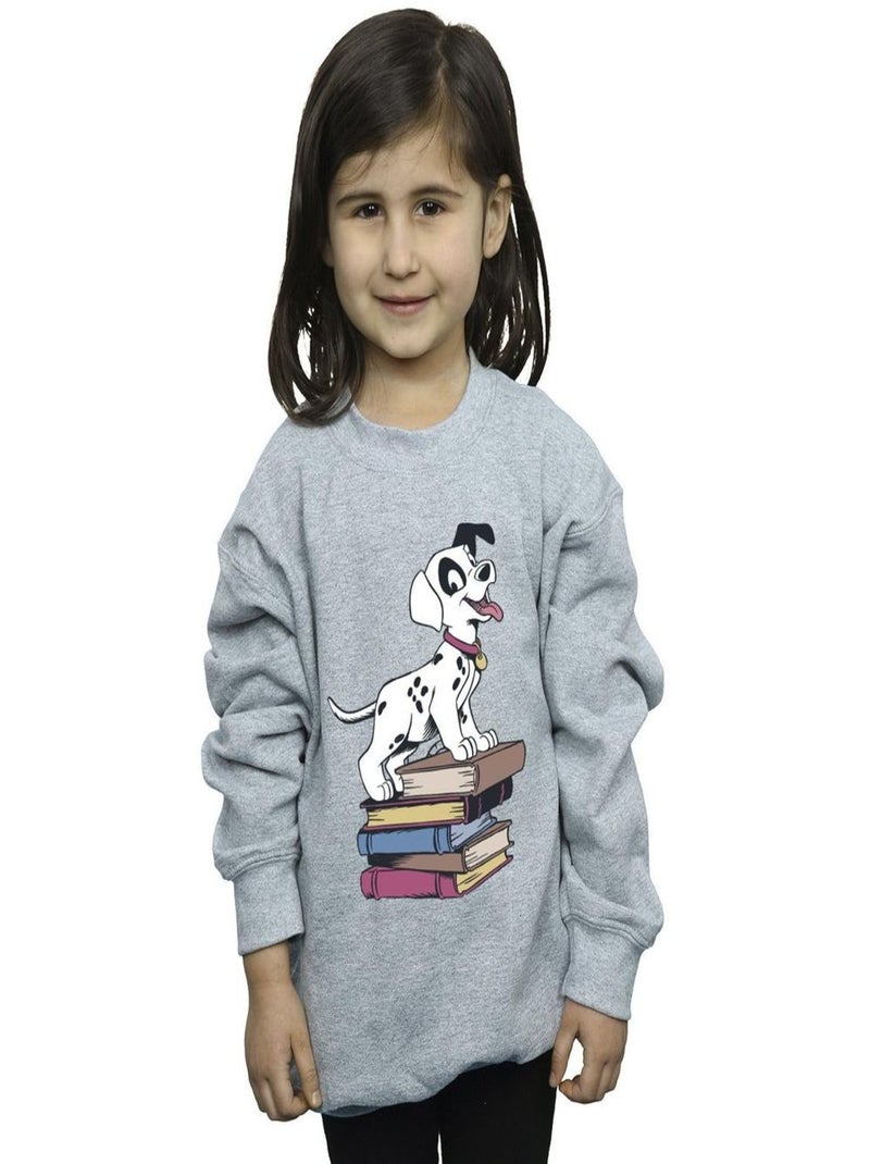 Disney - Sweat DALMATIANS Gris chiné - Kiabi