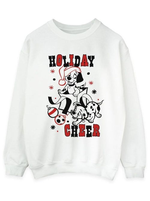 Disney - Sweat DALMATIANS HOLIDAY CHEER - Kiabi
