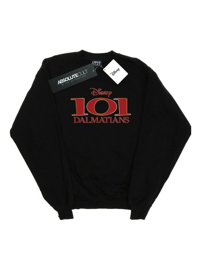 Disney - Sweat DALMATIANS Noir - Kiabi