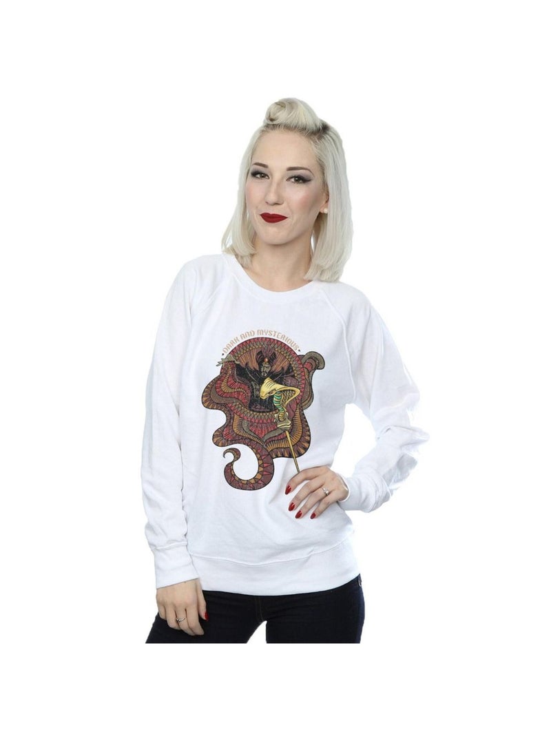 Disney - Sweat DARK AND MYSTERIOUS Blanc - Kiabi
