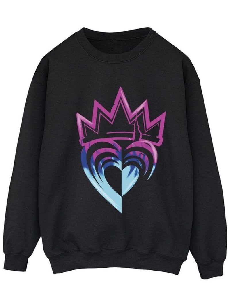 Disney - Sweat DESCENDANTS Noir - Kiabi