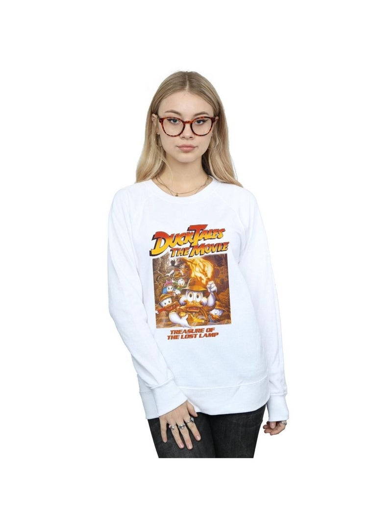 Disney - Sweat DUCK TALES Blanc - Kiabi