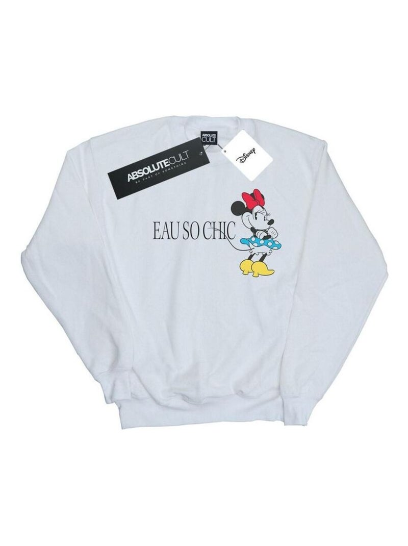 Disney - Sweat EAU SO CHIC Blanc - Kiabi