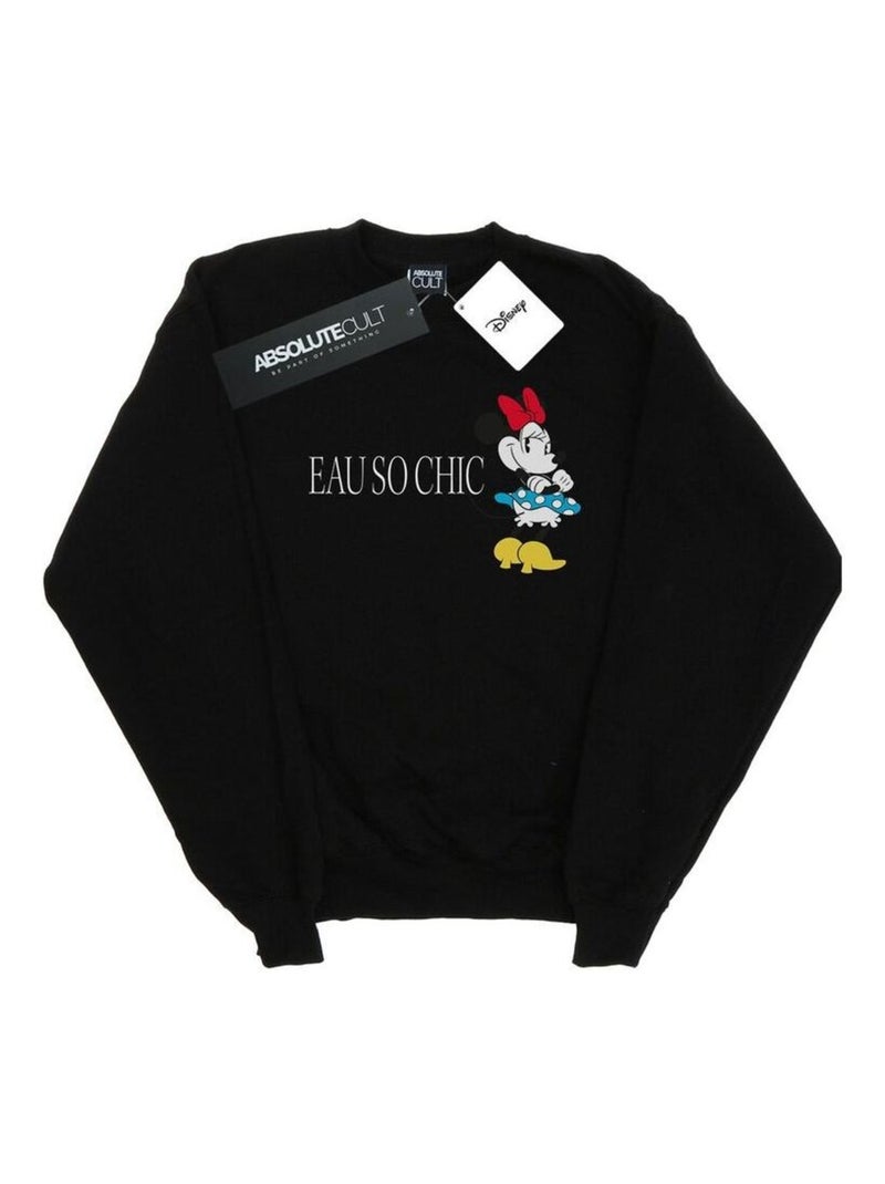 Disney - Sweat EAU SO CHIC Noir - Kiabi