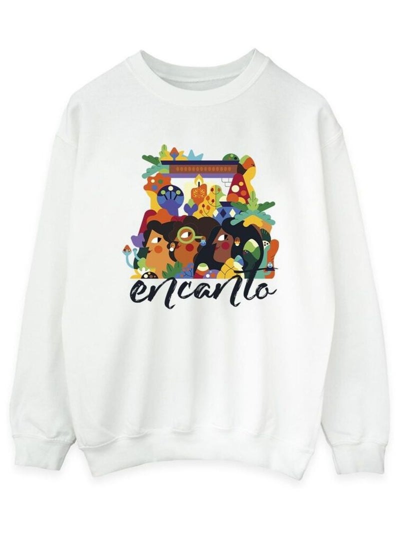 Disney - Sweat ENCANTO Blanc - Kiabi