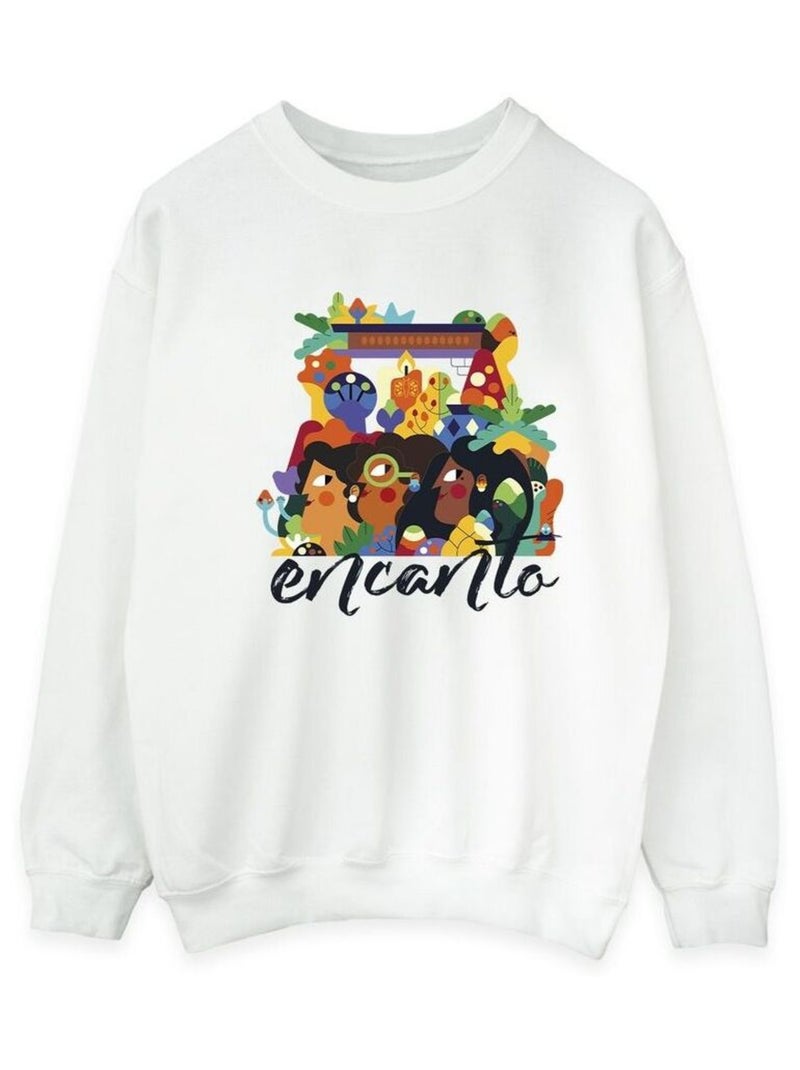 Disney - Sweat ENCANTO Blanc - Kiabi