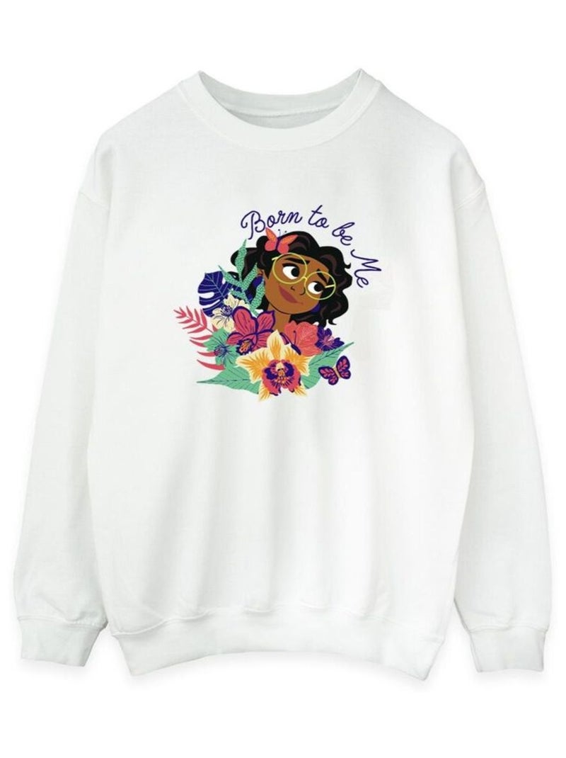 Disney - Sweat ENCANTO BORN TO BE ME Blanc - Kiabi