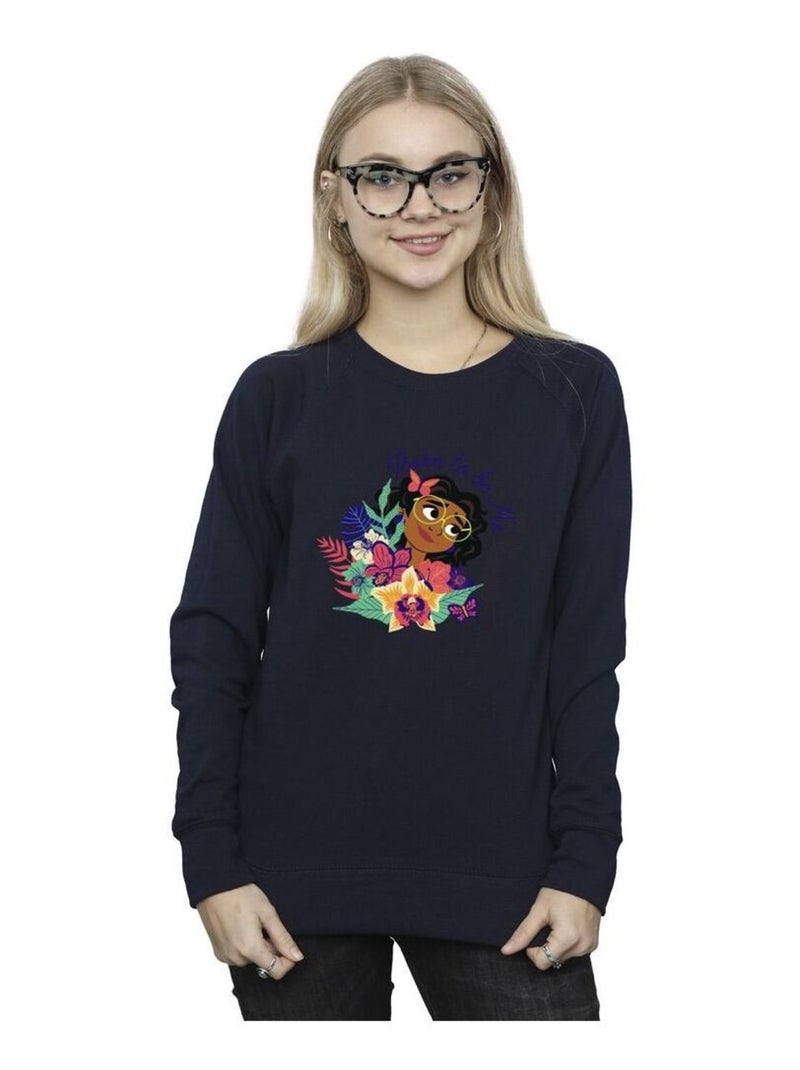 Disney - Sweat ENCANTO BORN TO BE ME Bleu marine - Kiabi