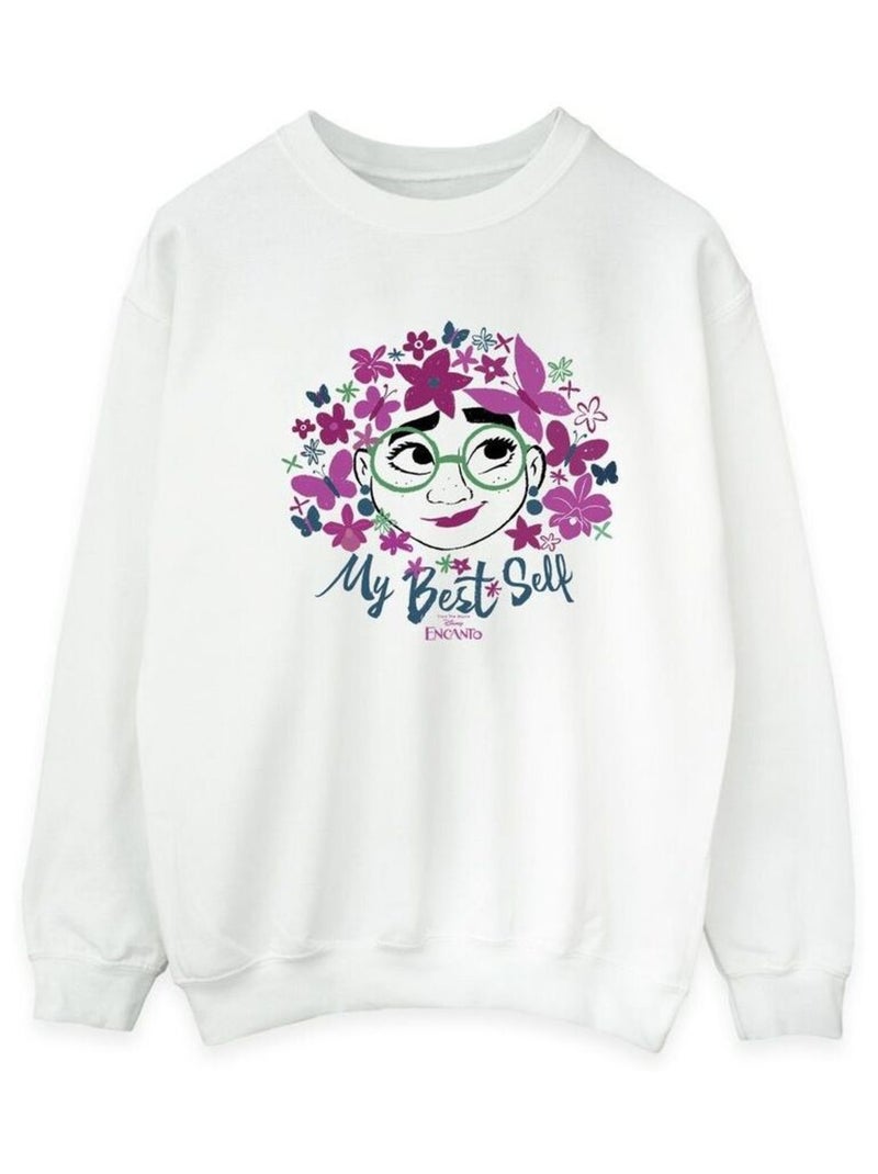 Disney - Sweat ENCANTO MY BEST SELF Blanc - Kiabi