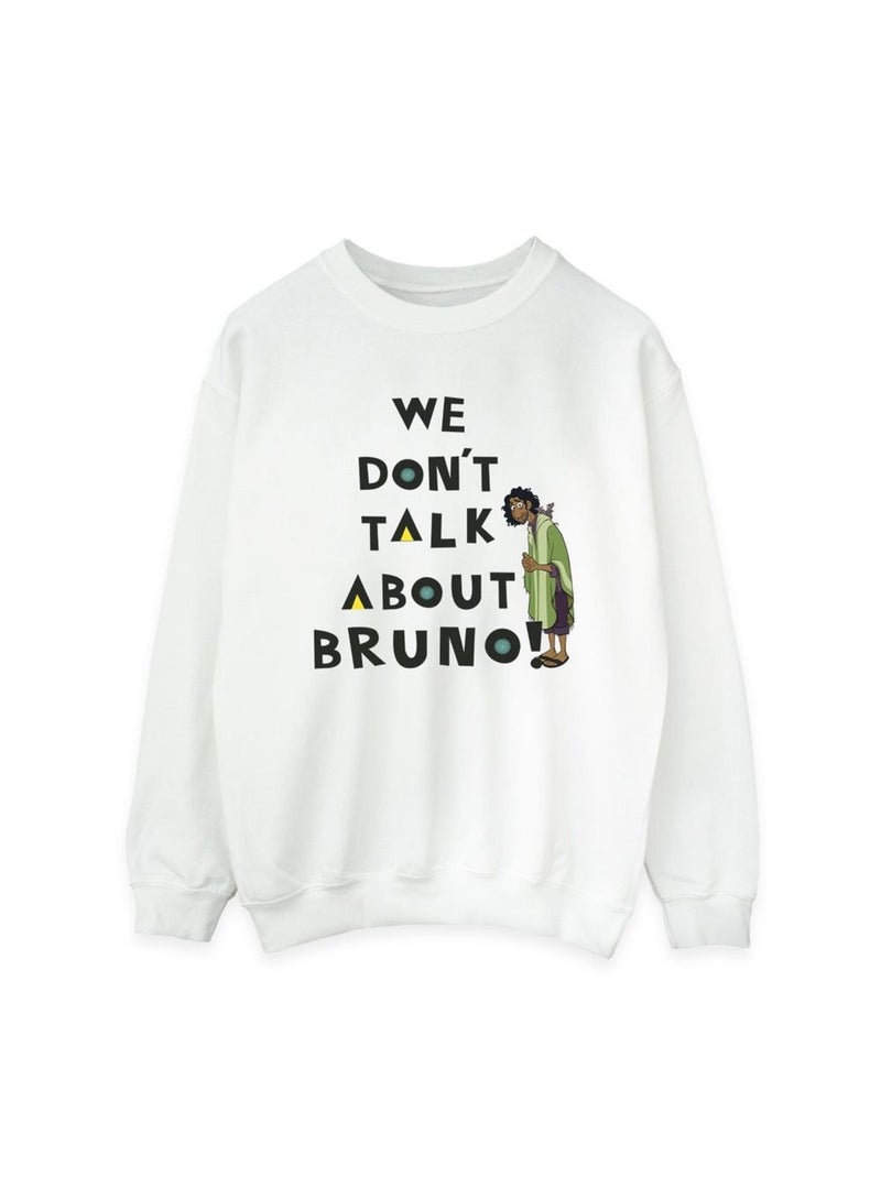 Disney - Sweat ENCANTO WE DONT TALK ABOUT BRUNO Blanc - Kiabi