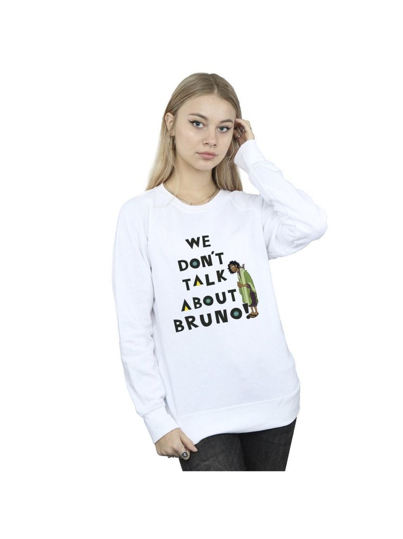 Disney - Sweat ENCANTO WE DONT TALK ABOUT BRUNO Blanc - Kiabi