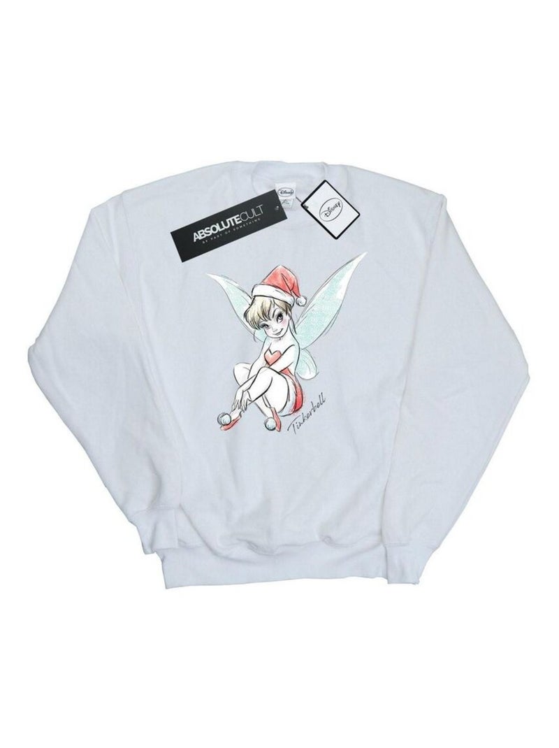 Disney - Sweat FAIRY Blanc - Kiabi