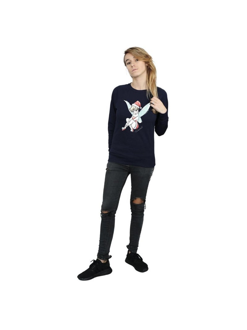 Disney - Sweat FAIRY Bleu marine - Kiabi