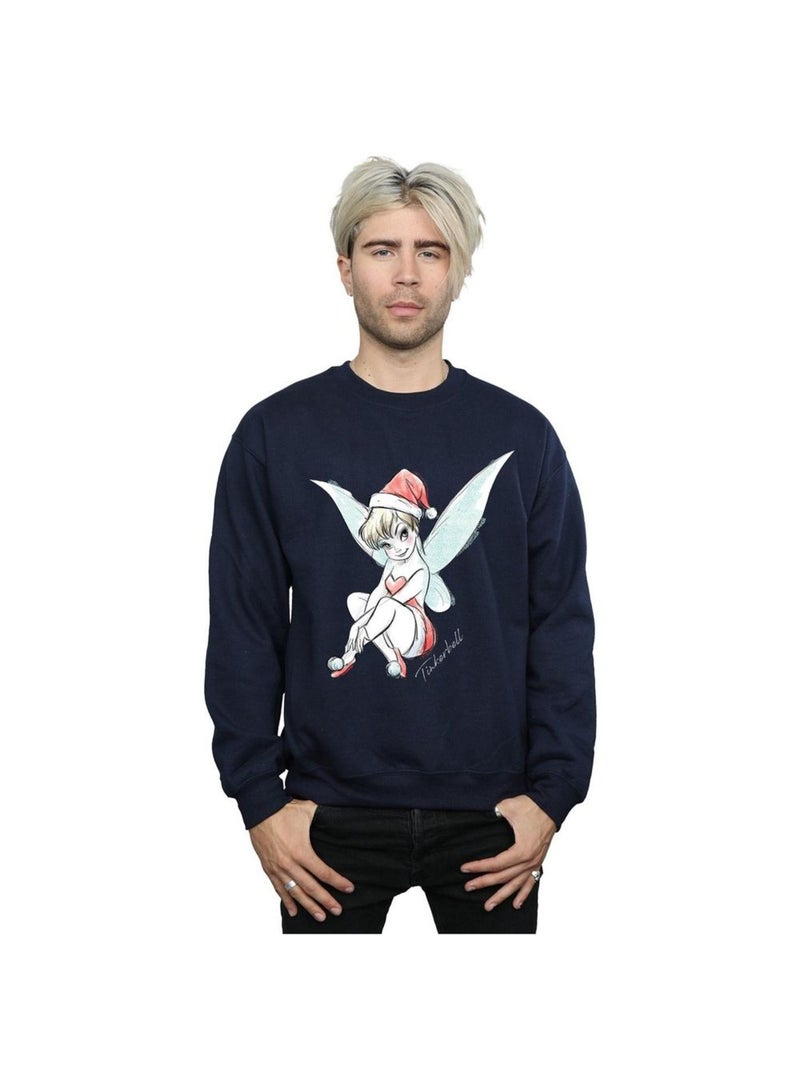 Disney - Sweat FAIRY Bleu marine - Kiabi