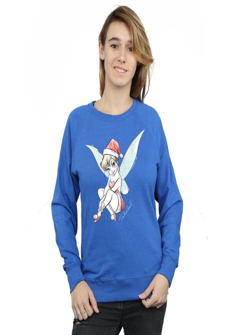 Disney - Sweat FAIRY Bleu roi - Kiabi