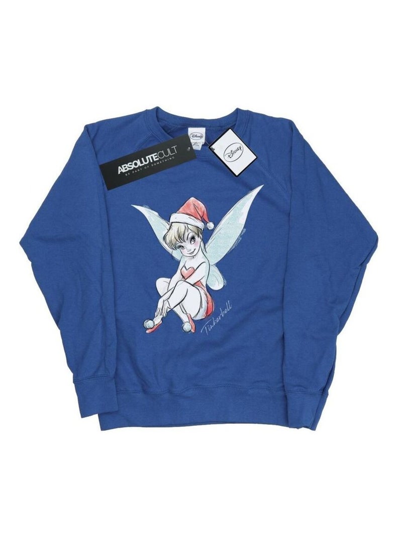 Disney - Sweat FAIRY Bleu roi - Kiabi