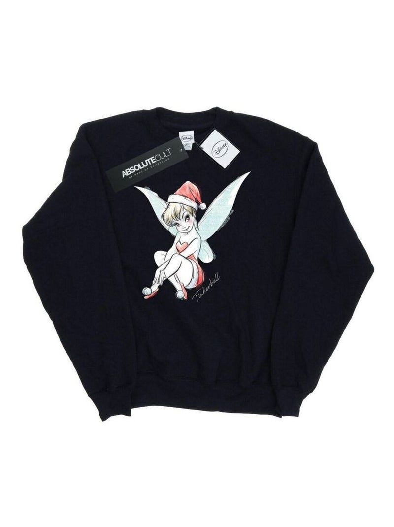Disney - Sweat FAIRY Noir - Kiabi