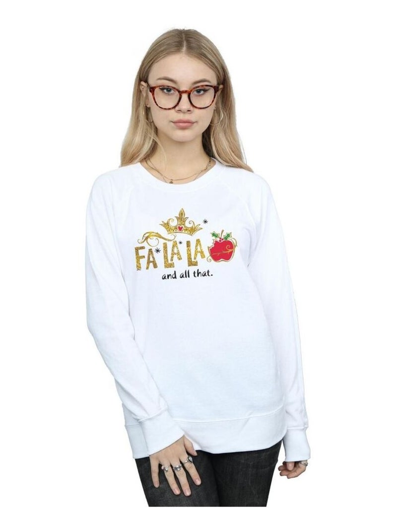 Disney - Sweat FALALA AND ALL THAT Blanc - Kiabi