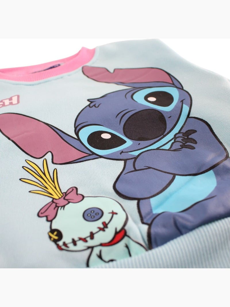 Disney - Sweat fille à motif Bleu - Kiabi
