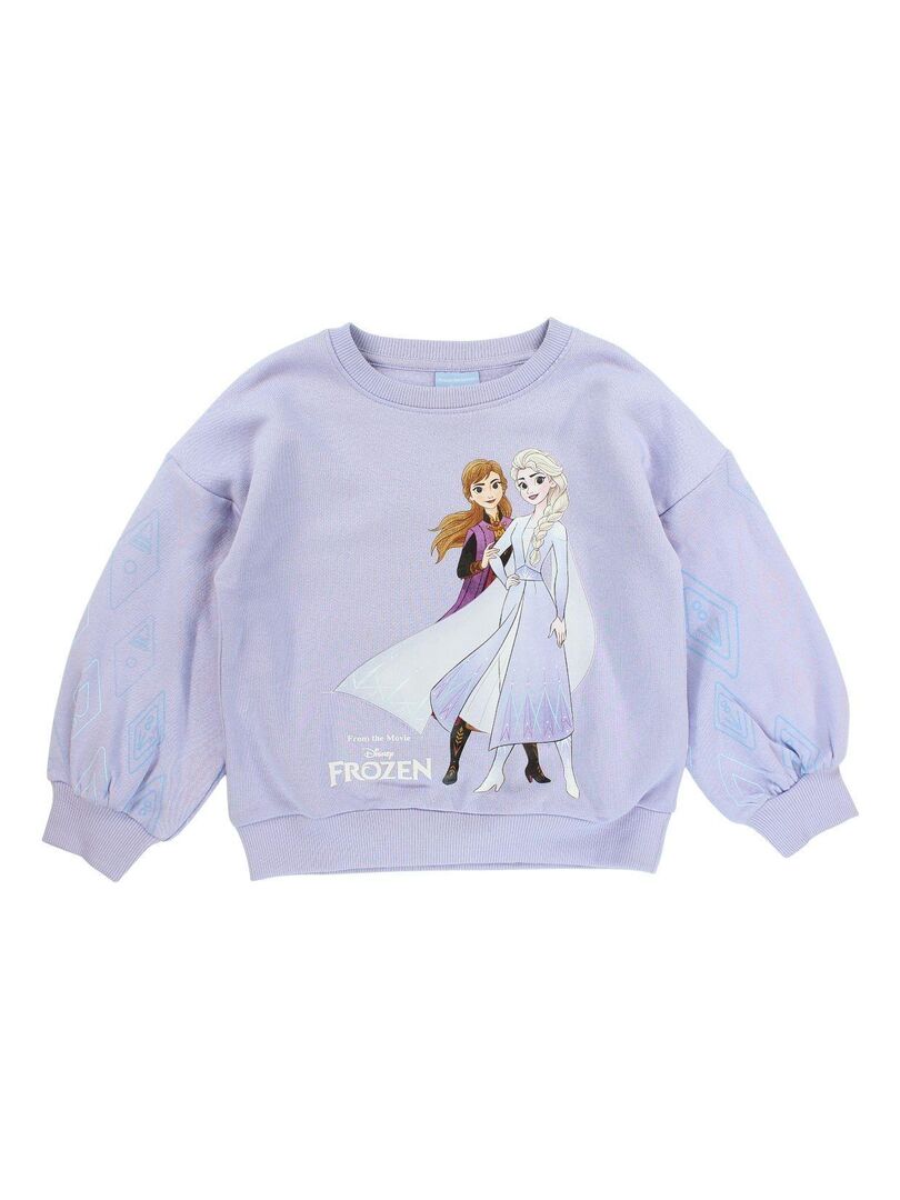 Disney - Robe fille imprimé La Reine Des Neiges - Violet - Kiabi - 14.93€