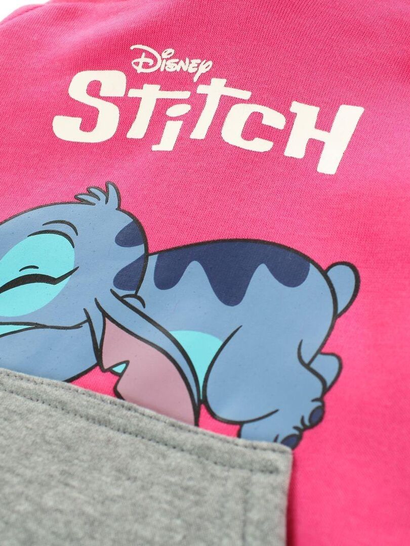 Disney - T-shirt fille imprimé Lilo Et Stitch en coton - Rose fushia -  Kiabi - 8.93€