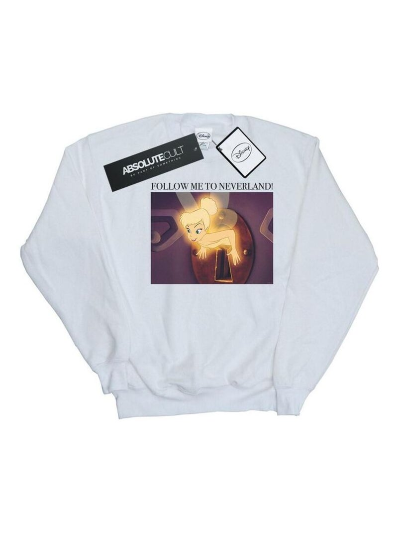 Disney - Sweat FOLLOW ME Blanc - Kiabi