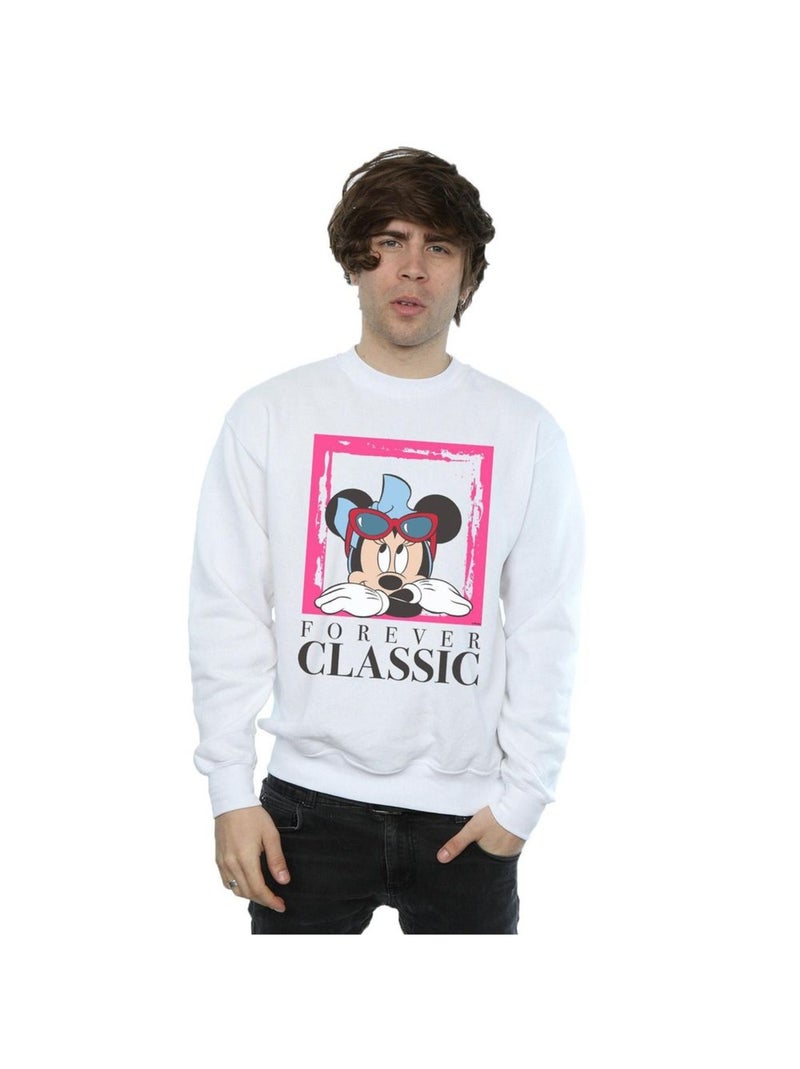 Disney - Sweat FOREVER Blanc - Kiabi