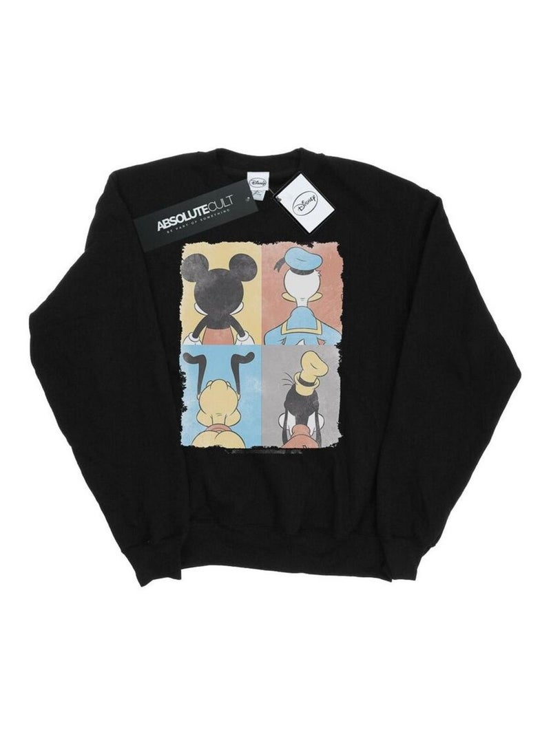 Disney - Sweat FOUR BACKS Noir - Kiabi