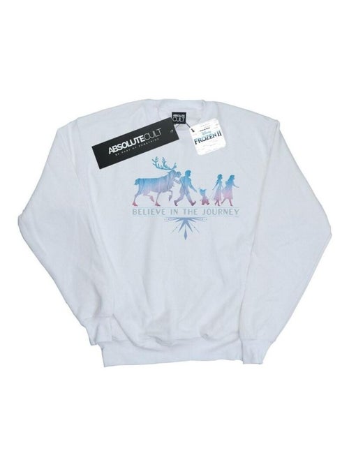 Disney - Sweat FROZEN BELIEVE IN THE JOURNEY - Kiabi Disney - Sweat FROZEN BELIEVE IN THE JOURNEY - Kiabi