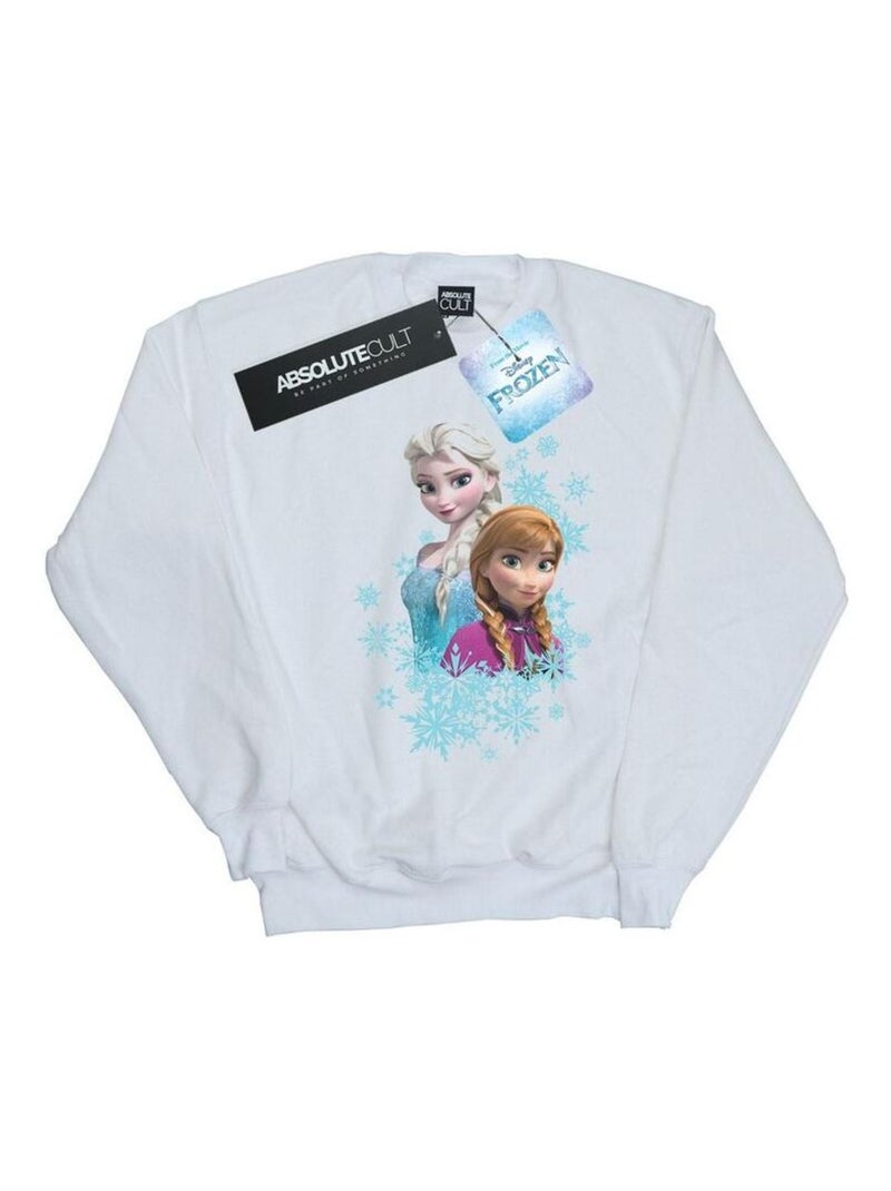 Disney - Sweat FROZEN Blanc - Kiabi