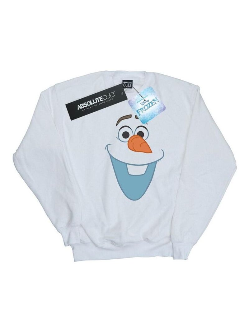 Disney - Sweat FROZEN Blanc - Kiabi