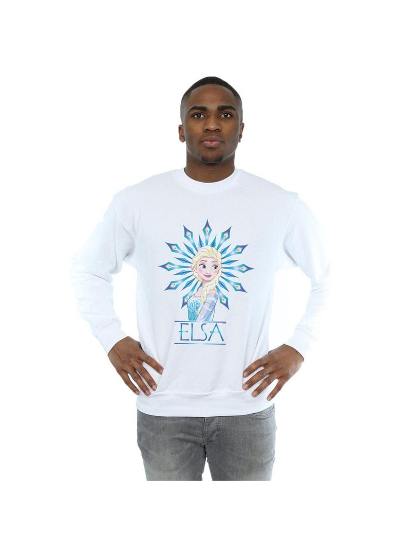Disney - Sweat FROZEN Blanc - Kiabi