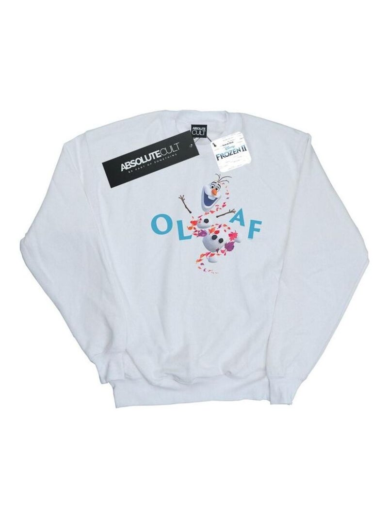 Disney - Sweat FROZEN Blanc - Kiabi