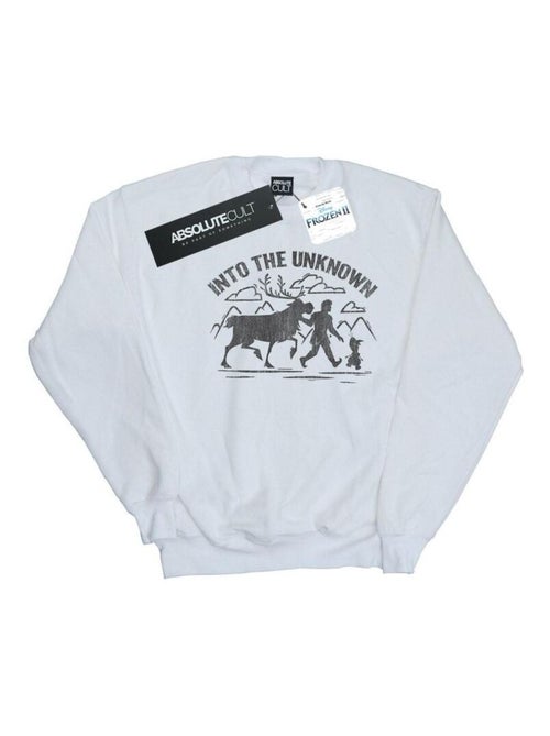 Disney - Sweat FROZEN INTO THE UNKNOWN - Kiabi Disney - Sweat FROZEN INTO THE UNKNOWN - Kiabi
