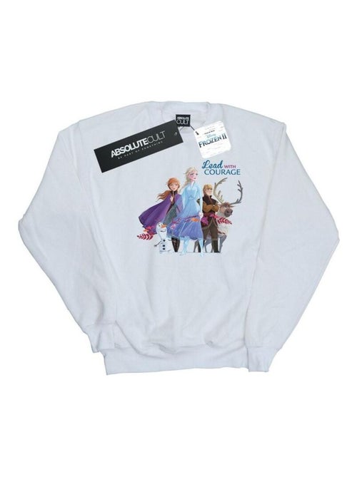 Disney - Sweat FROZEN LEAD COURAGE - Kiabi Disney - Sweat FROZEN LEAD COURAGE - Kiabi